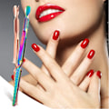 Miniatyrbild 5 av 6: 2 stycken nagelklämverktyg nagelbands-pusher nagelformande pincett nagelkonstklämma för manikyr