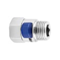 Miniatyrbilde 1 av 2: Krombelagt Kontrollstengningsventil for Dusjhode Toalettkran G1/2”(Blå)