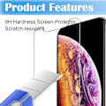 Pikkukuva 3 / 5: 3-osainen setti - iPhone X/Xs - karkaistu lasi näytönsuojakalvo