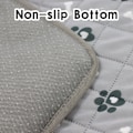 Miniatyrbillede 4 af 6: Trykt åndbar anti-slip hundemåtte kæledyrs køle-is-måtte kattekøle-måtte Sommer is-silke kølig kæledyrsmåtte