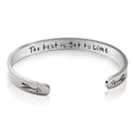 Miniatyrbilde 1 av 5: Personlige armbånd for jenter/damer - Inspirerende smykkergaver til bestevenner/mødre/døtre/søstre (flere design)