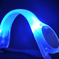 Miniatyrbilde 3 av 5: 2 stk LED nattrefleks armbånd, PVC opplyst håndleddsstropp