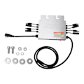 Pikkukuva 2 / 8: Aurinko Mikroinvertteri WiFi SG1400W Siniaaltoverkkoon Liitetty Invertteri Älykkääseen Elämään Langattomaan Viestintään Pilviseurannan Varastoinnilla AC120 AC230V