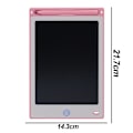 Miniatyrbillede 2 af 5: Farve-doodle LCD tablet legetøj skrivetablet julegave