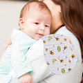 Miniatyrbillede 5 af 5: 5 stk. Spændebleer Baby Smekke Musselin Spændebleer til Babyer med Bomuld Store Håndklæder Ekstra Absorberende Bløde
