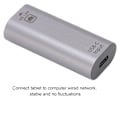 Miniatyrbild 8 av 8: USB-C till Ethernet LAN RJ45 Adapter Konverterare Stöd för Android OS X/Windows 10/100/1000Mbps