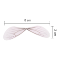 Miniatyrbilde 5 av 8: 70 par Dragonfly-vinger Charms Kunstige Butterfly-vinger Charms Håndverk Vinger Ørepynt Charms for Kvinner Ørepynt Henger Smykker