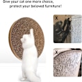 Miniatyrbild 4 av 5: Katt Repbräda Kartong, Repdyna, Katt Replounge Säng, Hållbar Återvinningsbräda för Möbler Skydd, Katt Repskål, Katt Kitty