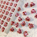 Miniatyrbilde 5 av 6: 16 stk Neglekunst Rhinestones Steiner med Flatback Negle Steiner