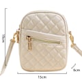 Miniatyrbild 2 av 5: Crossbodyväska för kvinnor, axelväska i läder, mobiltelefonväska, liten crossbody, justerbar axelrem, mobilväska, plånbok, handväska för kvinnor