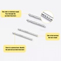 Miniatyrbillede 3 af 5: Øreringe til kvinder, simple øreringe, små stjerne- og måneøreringe, stift-piercing, sølvøreringe
