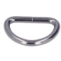 Miniatyrbild 3 av 8: 20 st D-ringar 4x38x23mm Stark Konstruktion Bred Användning Elegant Utseende DIY Hantverk för Väskor Plånböcker Armband Vapen Färg