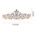 Miniatyrbillede 2 af 5: Bryllupskrone Rhinestone Pandebånd Piger Prinsesse Fødselsdagsfest Bryllup Tilbehør, Juleferiegave Til Kvinder