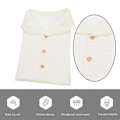 Miniatyrbillede 3 af 5: Nyfødt Baby Wrap Swaddle Tæppe Strikkesovesæk Modtagelsestæpper