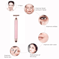 Miniatyrbilde 3 av 5: Beauty Bar 24k Golden Pulse Ansiktsmassasjer, T-Formet Elektrisk Signalansiktsmassasjeverktøy for Sensitiv Hud Ansiktsstramming Løft