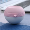 Miniatyrbild 4 av 5: Söt Handvärmare Explosionssäker USB Elektrisk Mobil Powerbank Mini Smink Spegel Vinter Rosa