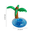 Miniatyrbillede 2 af 5: 8-pak Inflatable Flydende Drikkeholdere, Drikkeflydere Inflatable Kopunderlag til Pool Party