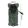 Miniatyrbild 5 av 8: Vattenreservoar för Hydration, Läcksäker, Militär Vattenförvaringspåse, BPA-Fri Ersättning för Hydrationspack, för Vandring Cykling Klättring