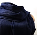 Miniatyrbilde 5 av 7: Kvinners Tykk Myk Kashmir Ull Pashmina Sjal Wrap Sjal - Varmt Ensfarget Stole