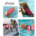 Miniatyrbilde 6 av 6: Hundevest med reflekterende striper, justerbar valpesvømmevest, svært flytende, egnet for små, mellomstore og store hunder