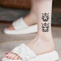 Pikkukuva 3 / 6: 24 Arkkia Erilaisia Väliaikaisia Tatua Miehille Naisille, Käsivarsi Kaula Temp Tatua Väliaikainen Tatua Tarrasetti