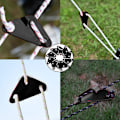 Miniatyrbillede 8 af 8: Telttensorer i aluminiumlegering, snorejustering, rebjustering til telt, vandreture, camping