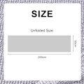 Miniatyrbilde 2 av 7: Sjal og Wraps til Aftenkjoler, Glitter Sjal for Kvinner, Glitrende Bryllup Gave Sjal, 200*50 cm