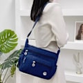 Miniatyrbild 2 av 6: Crossbody-väskor för kvinnor Trendig axelremsväska Crossbody-väska för kvinnor Vattentät Lätt Casual Axelhandväska Plånbok Ryggsäck