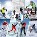 Miniatyrbillede 5 af 5: Snowboard Skihandsker, Touchscreen Sneeskoter Sports Termiske Cykelhandsker, Klatrehandsker