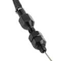 Miniatyrbillede 6 af 8: Universal Gasspjældskabel Wire 24in HZ‑6054‑PBK Udskiftning Rustfrit Stål Flettet