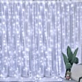 Miniatyrbild 5 av 5: Strängljusgardin, USB -driven Fairy Lights för sovrumsvägg Party$Lights Idealisk för utomhusbröllopsinredning Flera färger$Gardinbelysning interiör