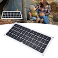 Miniatyrbilde 1 av 8: 10W Solcelleladersett med 60A Kontroller Dobbel USB Hunnplugg for Bobiler Båter Fly Satellitter