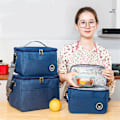 Miniatyrbild 5 av 5: Lunchväska för Kvinnor/Män, Isolerad Lunchbox Kylare