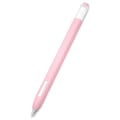 Miniatyrbilde 1 av 5: Beskyttende myk silikonhuddeksel, kompatibel med Apple Pencil 2. generasjon, gjennomsiktig geléfarge