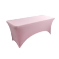 Miniatyrbild 1 av 5: Monterade bordsdukar bordskläder för 6ft rektangelbord - elastisk spandex massage cover, stretchbordsdukar för fest, bröllop, födelsedag,