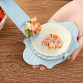 Miniatyrbild 5 av 8: Dumpling Maker – Set med form och sked – Multipurpose Dumpling Press för Ravioli, Empanadas, , Pajer, Pierogi – Degpress för