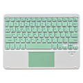 Miniatyrbilde 1 av 5: Ultratynn trådløst Bluetooth-tastatur med styreflate - Universal oppladbart tastatur for iPad iOS Android Windows-enheter