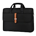 Miniatyrbillede 1 af 5: Kationfarvet Polyester Laptop-taske til Kvinder og Mænd, Holdbar Stødsikker Beskyttende Computer-taske