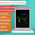 Miniatyrbillede 3 af 5: Farve-doodle LCD tablet legetøj skrivetablet julegave