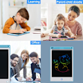 Miniatyrbillede 5 af 5: Farve-doodle LCD tablet legetøj skrivetablet julegave