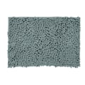 Miniatyrbillede 2 af 2: Chenille Anti-slip Vandabsorberende Skridsikker Måtte Badeværelse Stue (Grøn)