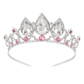 Miniatyrbilde 1 av 5: Krone Tiara for Kvinner Jenter Prinsesse Dronning Hodebånd for Kvinner Dekorasjon