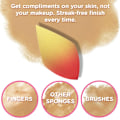 Miniatyrbild 4 av 5: 3 st Makeup Svamp Set Gradienter Skönhetssvamp, Makeup Svamp för Foundation och Concealer