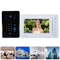Miniatyrbild 6 av 8: 7-tums LCD-monitor Intercomkamera Videodörrtelefon Dörrklocka Access Control System 110-240V (EU)