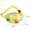 Miniatyrbillede 2 af 5: Børne Brysttaske Sød Tegneserie Dinosaur Print Enkelt Skulder Crossbody Taske