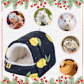 Miniatyrbilde 4 av 5: Varmt Bed Hus Bomullsreir for Hamster Rotte Gerbil Piggsvin
