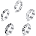 Miniatyrbild 1 av 7: Oro Ring för Ångest, Snurrring för Ångest, Fidget Ring för Ångest, Snurrring för Ångest, Stressring, Anti-Ångest Ringar för