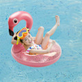Miniatyrbillede 6 af 6: Svømme Ring Pool Float, Flamingo Form Oppustelig Pool Float Med Glitter, Oppustelig Fritids Raft Tube Svømme Ring Sommer Børn Pool Legetøj