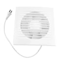 Miniatyrbillede 2 af 3: 15W 220V Væghængt Aftrækventilator Lav Støj Hjem Badeværelse Køkken Garage Luftventil Ventilation