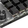 Miniatyrbild 3 av 8: Mini Tangentbord med Knappdesign, Röd Switch, Dubbla Lägen, Plug and Play, Mekaniskt Programmerbart Tangentbord för Spel, Kontor, Media, 12 Tangenter med 2 Knoppar